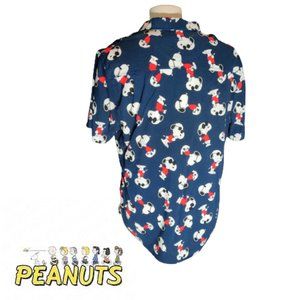 Men's Peanuts Button Down Casual 👕